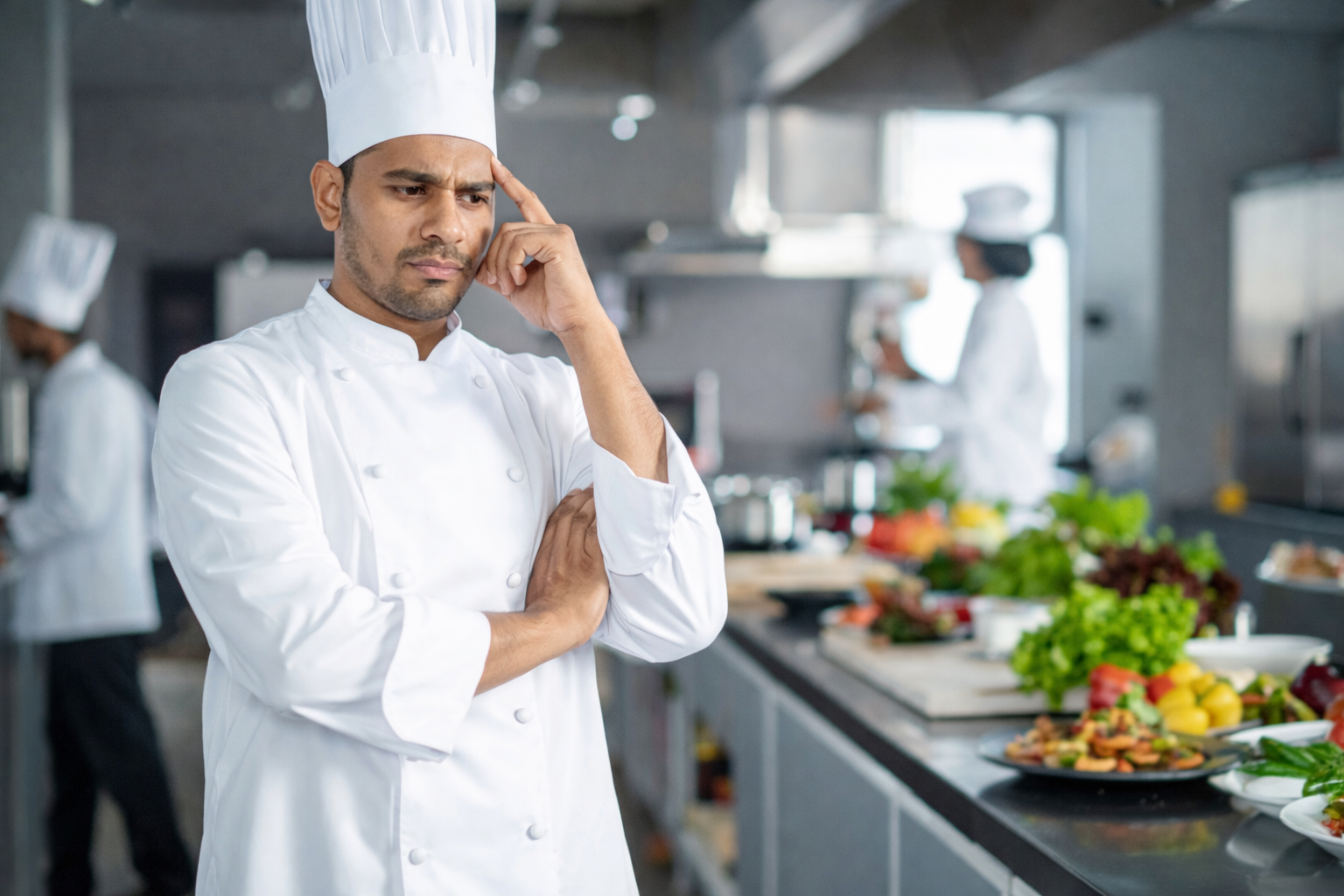 悩む店舗オーナー